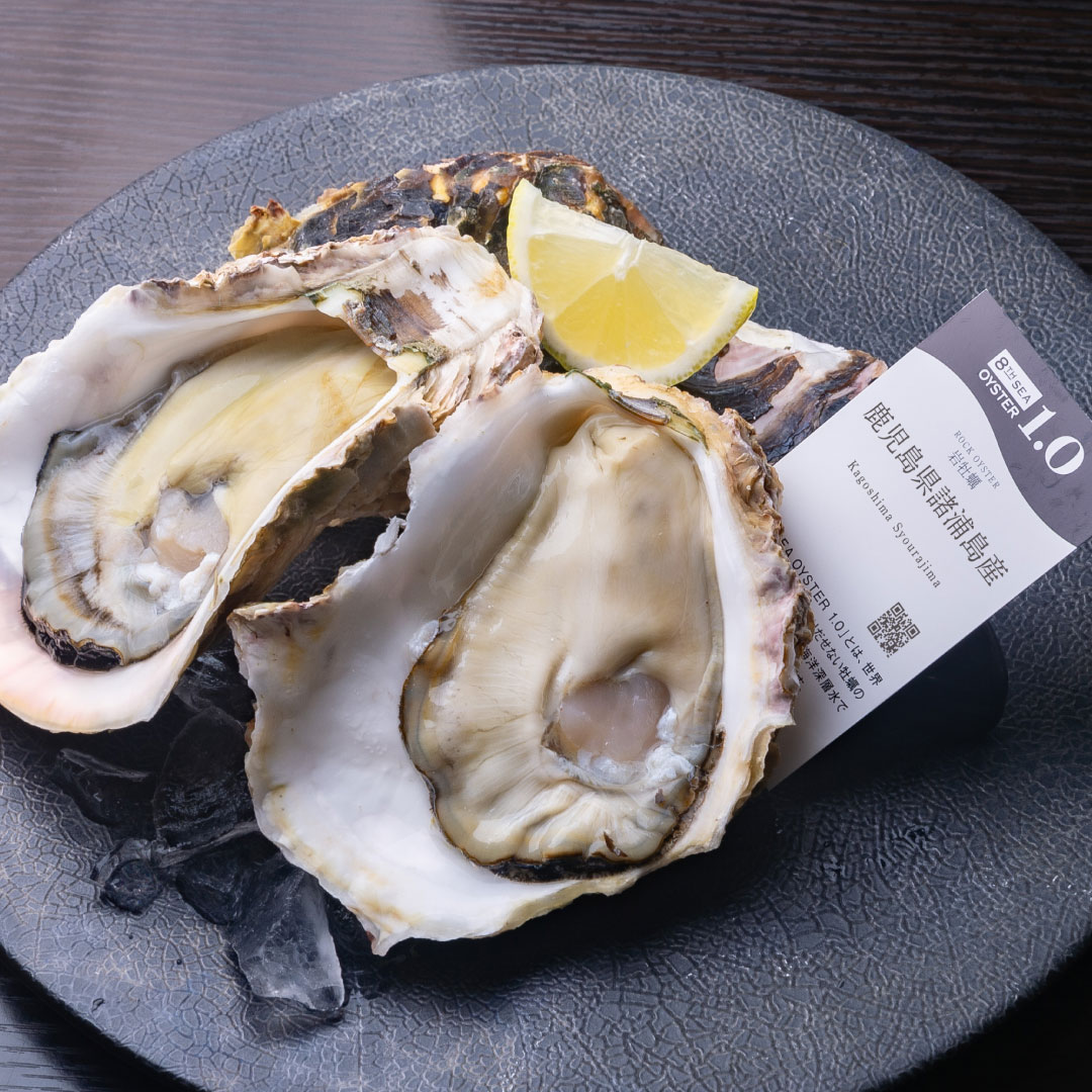 岩牡蠣｜鹿児島県 諸浦島産『天海』（約200g／個）6個