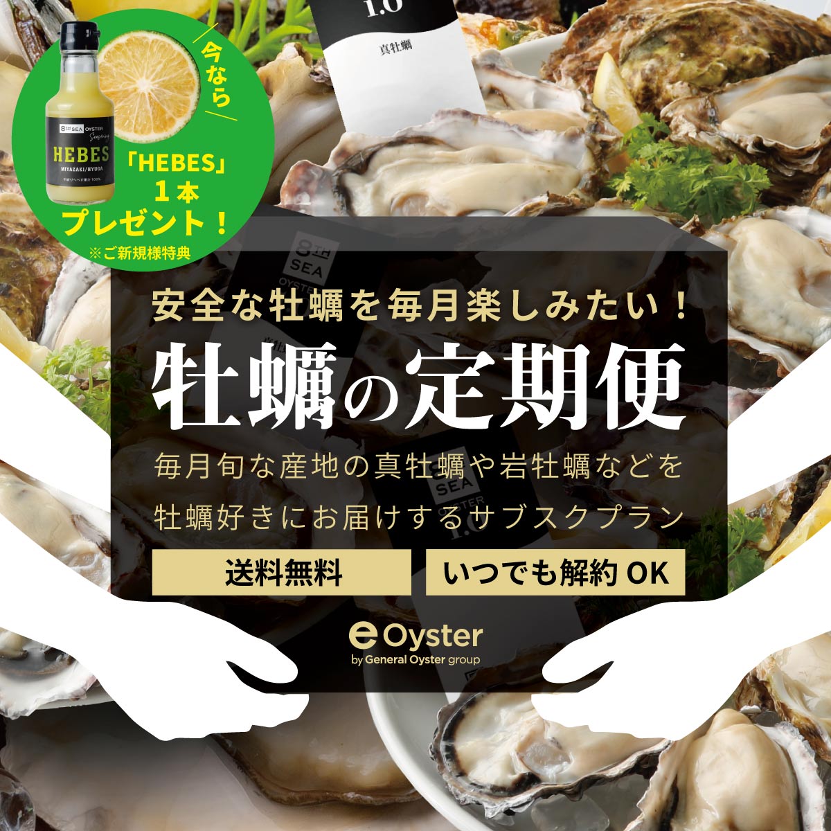 牡蠣の定期便